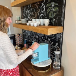 Our Coffee Station getting us through this hump day